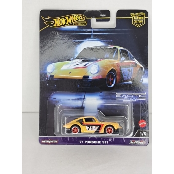 Hot Wheels 1:64 Exotic Envy 2024 - Porsche 911 1971 yellow